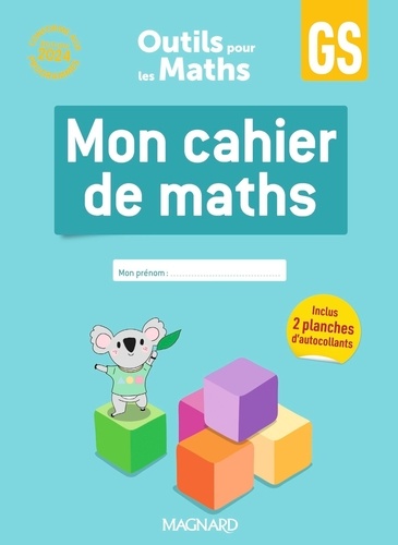 Mon cahier de maths GS. Cahier, Edition 2024