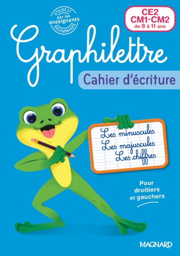 Cahier d'écriture CE2-CM1-CM2