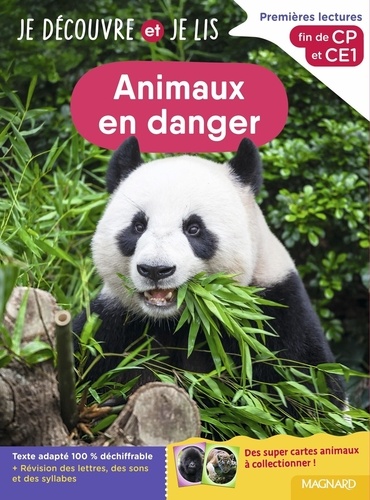 Animaux en danger. Fin de CP et CE1