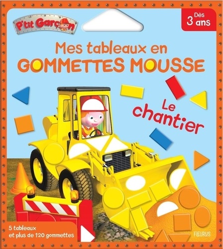 Mes tableaux en gommettes mousse - Le chantier