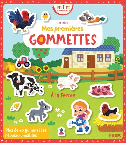 Mes premières gommettes - A la ferme