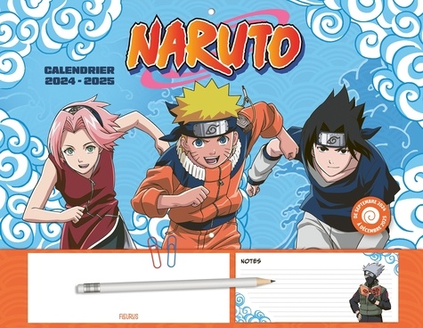 Calendrier Naruto. Edition 2024-2025