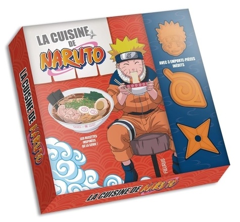 La cuisine de Naruto. Coffret avec 3 emporte-pièces inédits