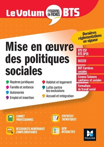 Mise en oeuvre des politiques sociales