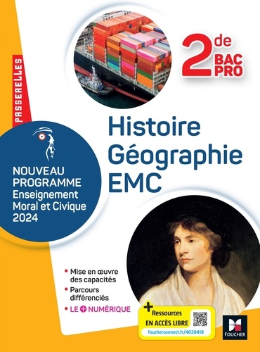 Histoire Géographie EMC 2de Bac pro
