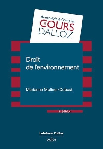 Droit de l'environnement. 3e édition