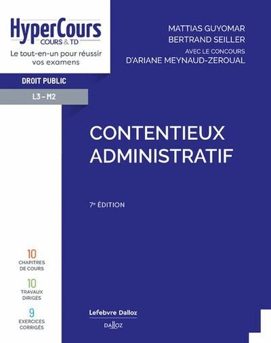 Contentieux administratif. 7e édition