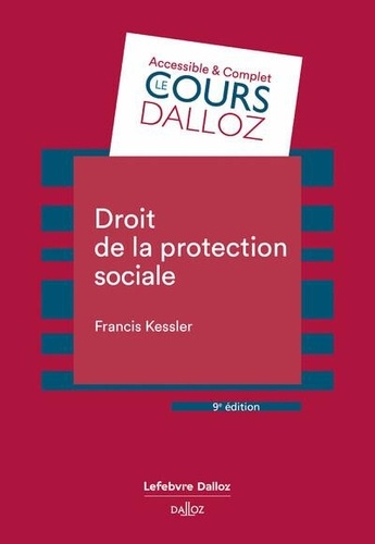 Droit de la protection sociale. 9e édition