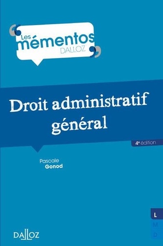 Droit administratif général. 4e édition