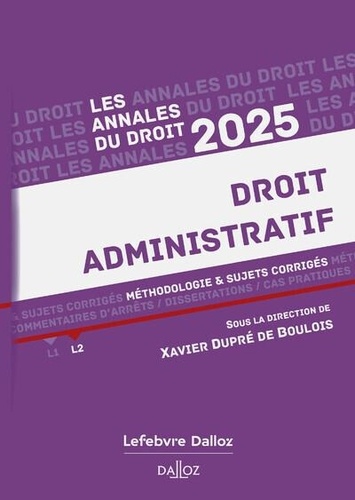 Droit administratif. Edition 2025