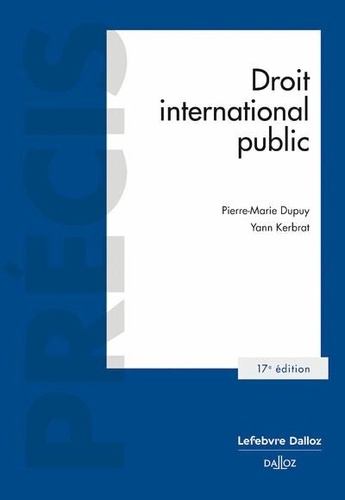 Droit international public. 17e édition