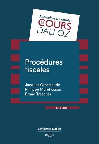 Procédures fiscales. 12e édition