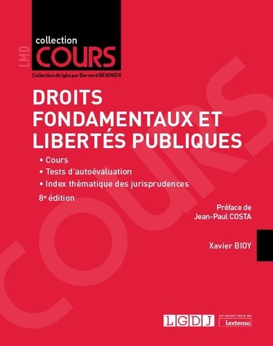 Droits fondamentaux et libertés publiques. 8e édition