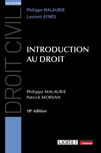 Introduction au droit. 10e édition