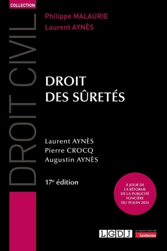 Droit des sûretés. 17e édition