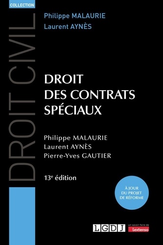 Droit des contrats spéciaux. 13e édition