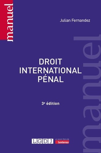 Droit international pénal. 3e édition