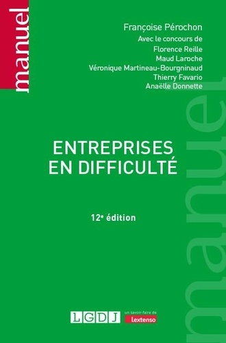 Entreprises en difficulté. 12e édition