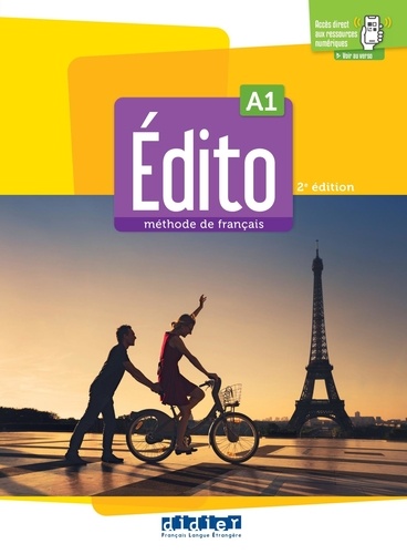 Edito A1 Méthode de français. Livre élève + didierfle.app, 2e édition