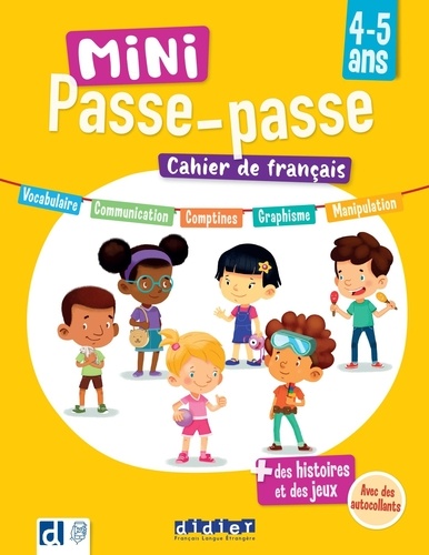 Mini Passe-passe 4-5 ans. Cahier de français