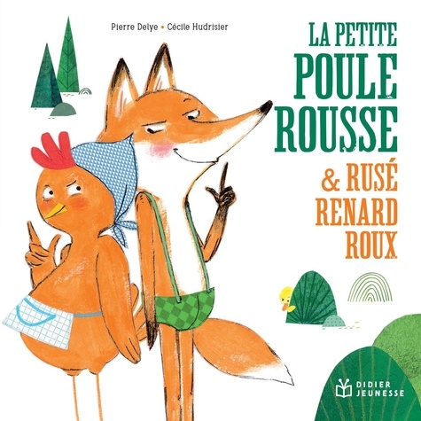 La petite poule rousse et rusé renard roux