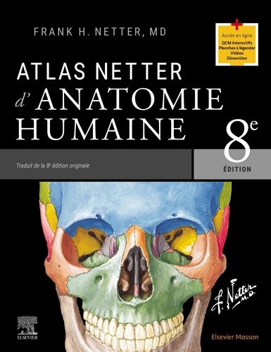 Atlas d'anatomie humaine. 8e édition