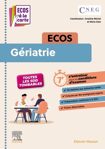 ECOS Gériatrie. Toutes les SDD tombables