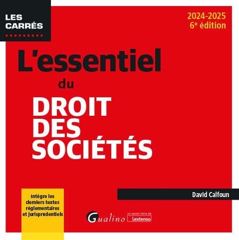 L'essentiel du droit des sociétés