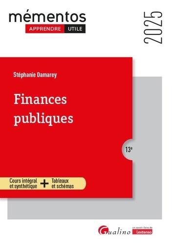 Finances publiques. Edition 2025