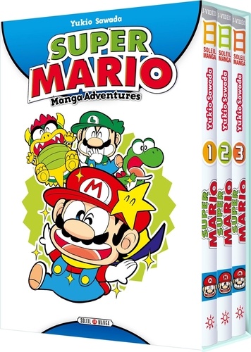 Super Mario Manga Adventures : Coffret en 3 volumes. Tomes 1 à 3