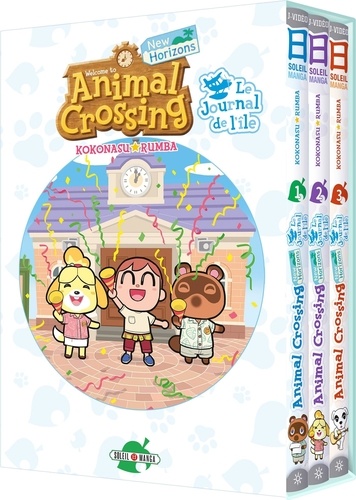 Animal Crossing : New Horizons - Le journal de l'île : Coffret en 3 volumes : Tomes 1 à 3