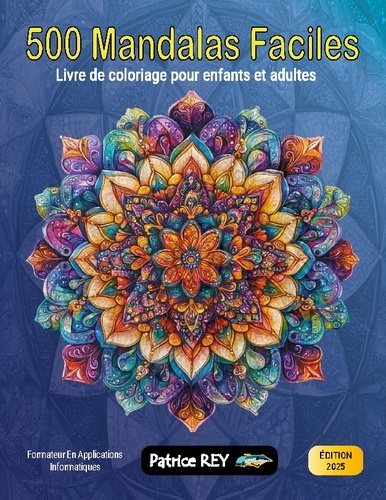 500 Mandalas Faciles. édition 2025