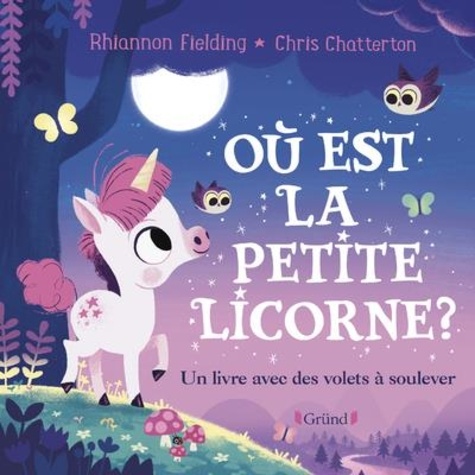 Où est la petite licorne ? Un livre avec des volets à soulever