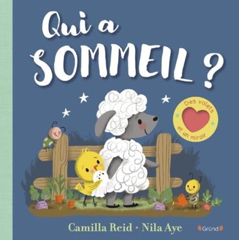 Qui a sommeil ? Avec des volets et un miroir