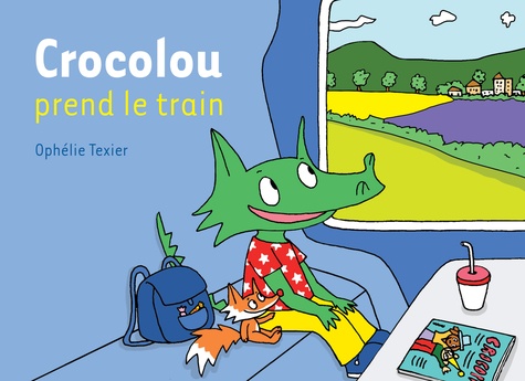 Crocolou : Crocolou prend le train