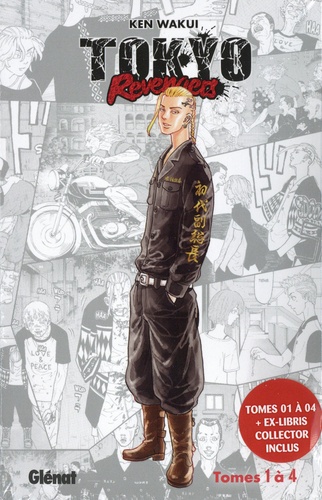 Tokyo Revengers : Coffret en 4 volumes : Tomes 1 à 4. Avec 1 ex-libris, Edition collector