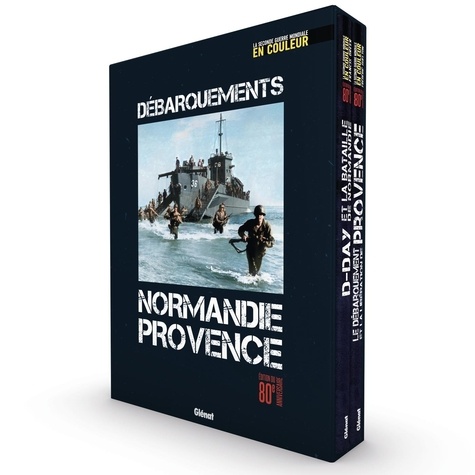 La seconde guerre mondiale en couleurs. Coffret Débarquements Normandie et Provence