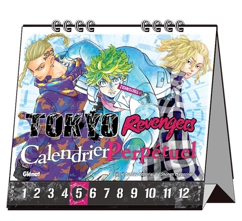 Calendrier perpétuel Tokyo Revengers