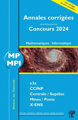 Mathématiques - Informatique MP. Edition 2024