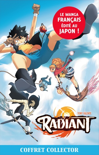 Radiant Tomes 1 à 4 : Coffret collector en 4 volumes. Avec 1 poster