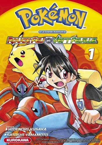 Pokémon la grande aventure Tome 1 : Rouge Feu et Vert Feuille