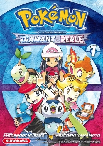 Pokémon Diamant et Perle - La grande aventure Tome 1