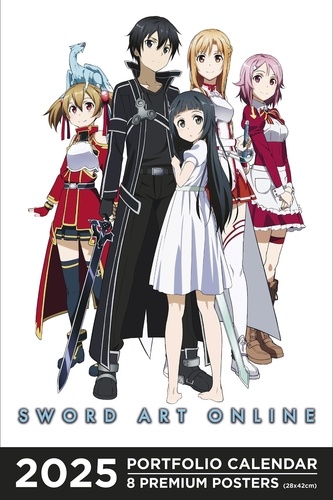 Calendriers Portfolio Sword Art Online. Edition 2025