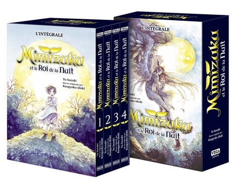 Mimizuku et le Roi de la Nuit Intégrale : Coffret en 4 volumes. Tomes 1 à 4