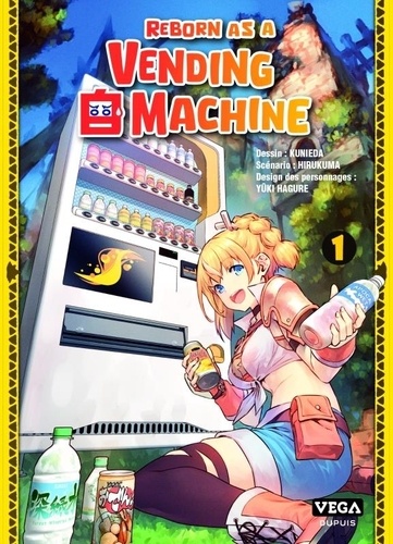 Reborn as a vending machine Tome 1