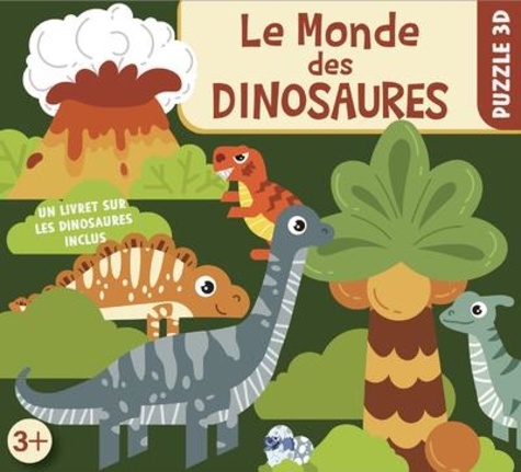 Le monde des dinosaures. Un livret sur les dinosaures inclus