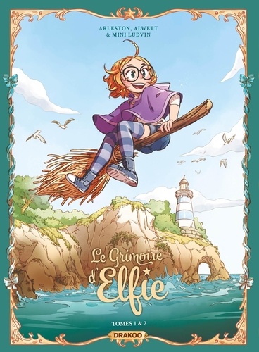 Le grimoire d'Elfie : Coffret en 2 volumes : Tome 1, L'île presque ; Tome 2, Le dit des cigales