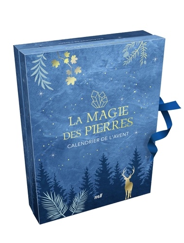 La magie des pierres. Calendrier de l'Avent. Coffret avec 22 pierres et 2 cadeaux surprises pour attendre Noël