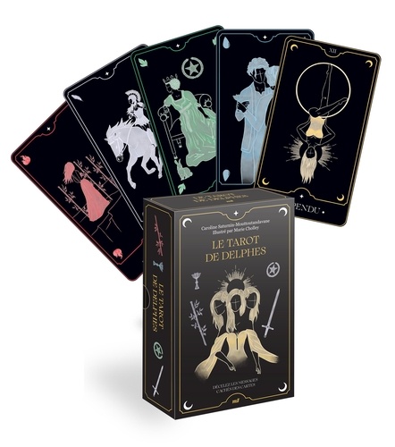 Le tarot de Delphes. Décelez les messages cachés des cartes. Avec 78 cartes