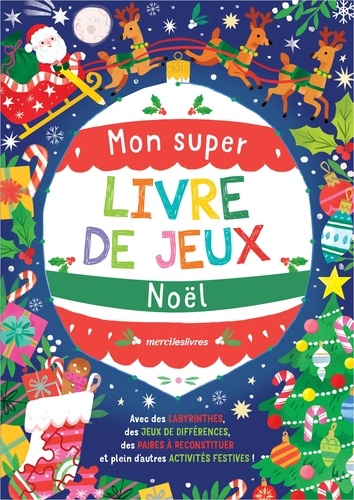 Mon super livre de jeux Noël